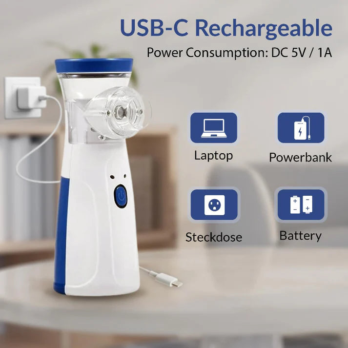 Mesh Nebulizer Machine For kids and adults